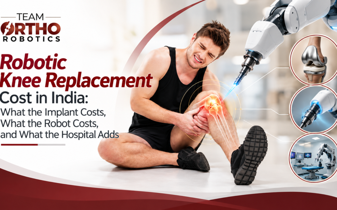 Robotic Knee Replacement Surgery Cost in India: What the Implant Costs, What the Robot Costs, and What the Hospital Adds